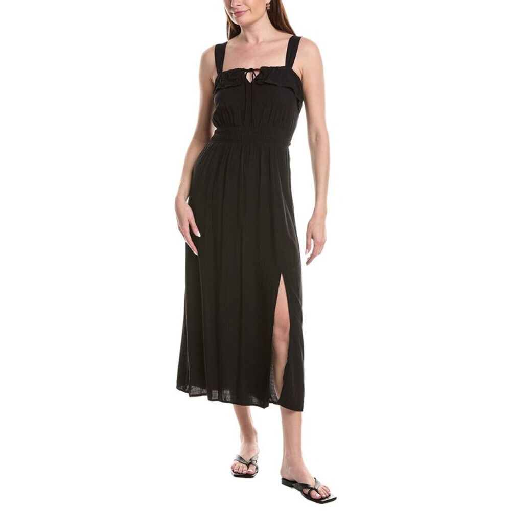 Saltwater Luxe Womens  Tank Midi Dress, Black